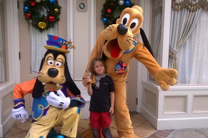 Goofy und Pluto