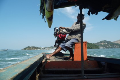 Longtailboat nach Myanmar